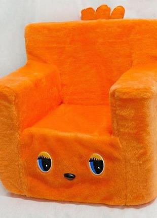 Детский стульчик zolushka 43см оранжевый (zl2174)