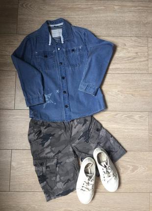 Котоновые шорты duck&dodge p.6лет