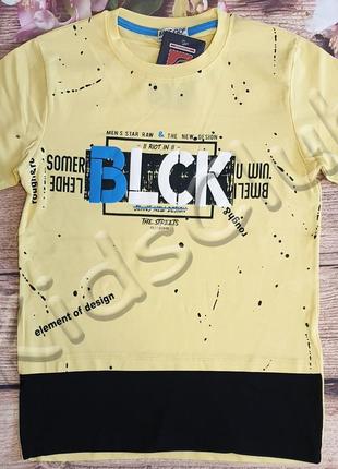 Футболка на хлопчика на зріст від 134 до 170