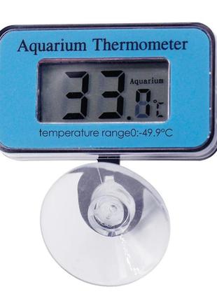 Електронний термометр цифровий акваріумний рідкокристалічний2 фото
