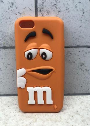 Чохол m&m's для apple iphone 5с