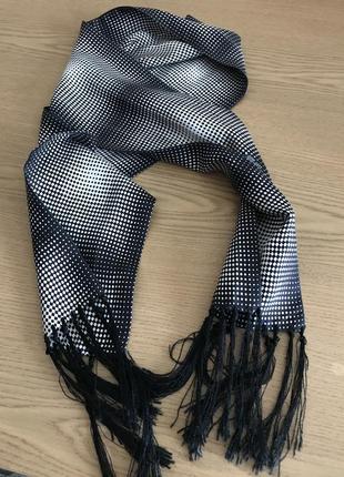 Шелковый шарф cecil gee оригинал 100% шелк