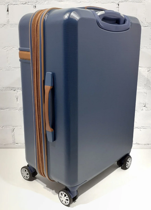 Антиударный пластиковый чемодан airtex 229 a большой размер на 4-х колесах new star3 фото