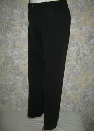 Черные штаны приятная ткань тянутся2 фото