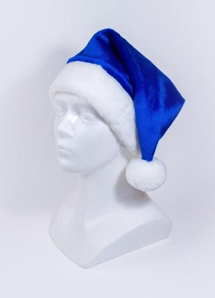 Маскарадная шапочка zolushka новогодняя синяя (zl2282)