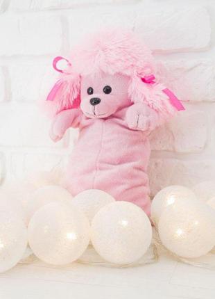 М'яка іграшка zolushka рукавичка для цукерок пудель фіфі 35см (zl286)