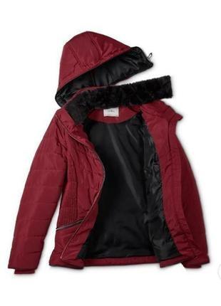Теплая зимняя женская куртка размер 48 tcm tchibo нитевичка