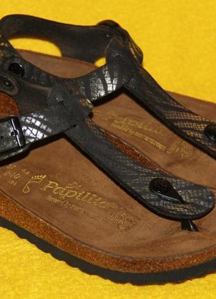 Босоніжки, сандалі, шльопанці, в'єтнамки, шльопанці birkenstock р. 37-38 устілка 23,5-24 см1 фото