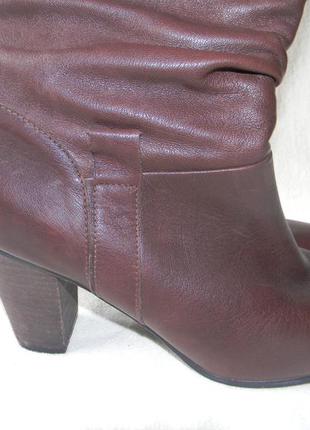 Жіночі шкіряні чоботи roberto santi р. 42см дл.ст 27,5 см
