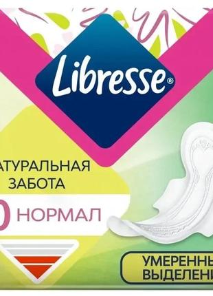 Прокладки гігієнічні libresse natural ultra normal, 10 шт