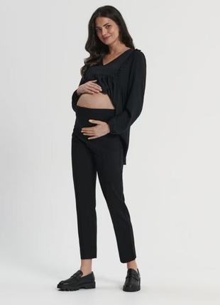 Штани брюки для вагітних р.38., м + подарунок (памперси 2)3 фото