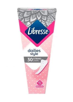 Прокладки ежедневные libresse lite liners, 30 шт