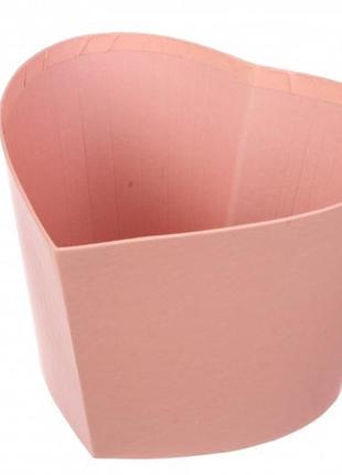Комплект из 2 штук коробочек-сердечек для букета из мыльных роз (цвета в ассортименте)4 фото