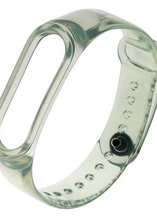 Ремінець для xiaomi mi band 3 /4 color transparent
