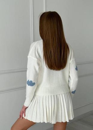 Свитер свитер кардиган кардиган короткий женский вязаный нарядный повседневный стильный красивый серый бежевый белый базовый оверсайз кофта9 фото