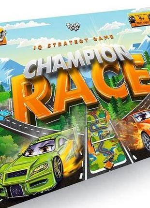 Настільна розважальна гра "champion race" g-cr-01-01  "danko toys", опис укр/рос. мовамі