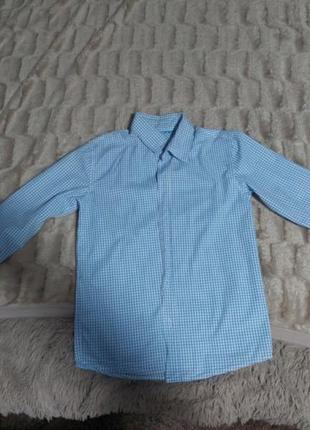Рубашка для мальчика на рост 152-158