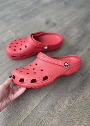 Крокси оригінал crocs m8w10 червоні2 фото