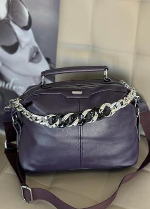 Нереально стильная🚀вместительная сумка-футляр с акцентным текстильным ремнем🚀высокое фабричное качество🚀1 фото