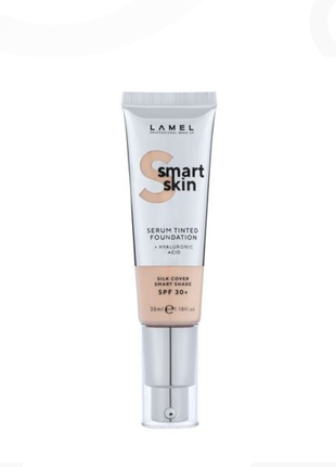 Lamel smart skin serum tinted foundation тон 401