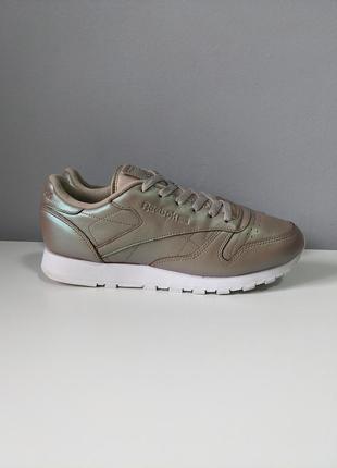 ❗️❗️❗️кросівки reebok sneakers classic leather pearlized 40 р. оригінал4 фото