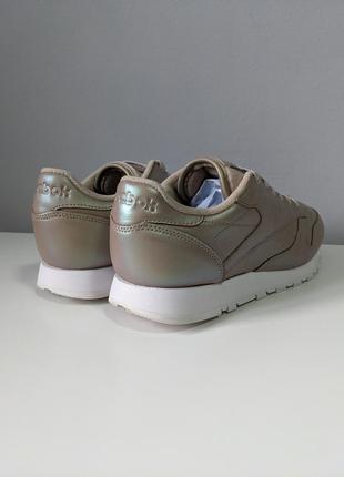 ❗️❗️❗️кроссовки reebok sneakers classic leather pearlized 40 р. оригинал7 фото