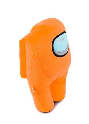 М'яка іграшка weber toys космонавт among us 27 см помаранчевий (wt6665)2 фото