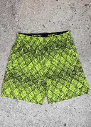 Спортивные шорты nike dri-fit pro combat toxic running shorts