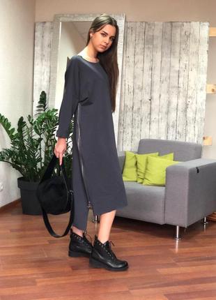 Женское платье-туника pronto moda (италия) размер универсальный