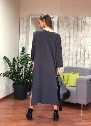 Женское платье-туника pronto moda (италия) размер универсальный3 фото