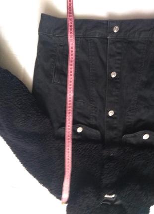 Куртка джинсовая утепленая topshop5 фото