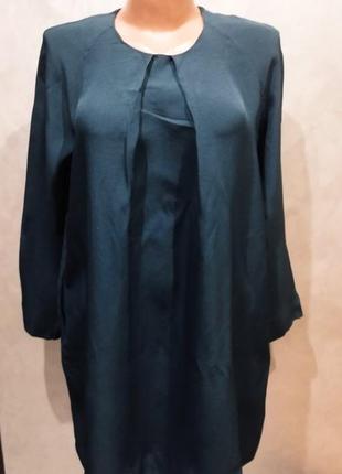 Эффектное вискозное платье известного шведского бренда cos