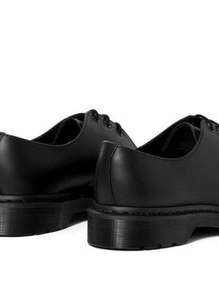 Черевики туфлі dr. martens - 1461 mono 3