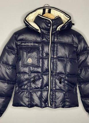 Пуховик moncler branson down puffer jacket р.2(xs-s)жіноча куртка монклер