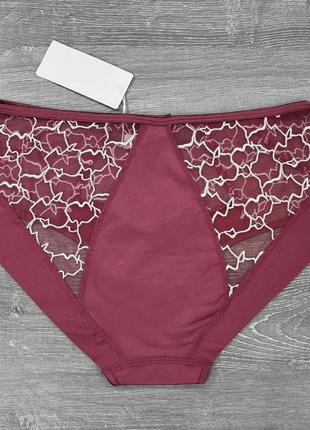 Трусы слипы lanny mode микрофибра 51706 бордо размер m