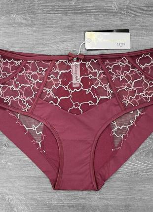 Трусы слипы lanny mode микрофибра 51706 бордо размер m
