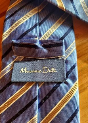 Шелковый галстук massimo dutti