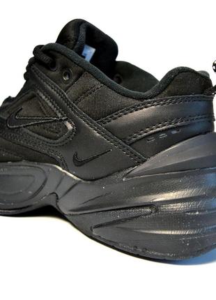 Мужские черные демисезонные спортивные кроссовки, весенние,осенни, кожаные/кожа-мужская обувь демисезон8 фото