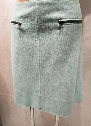 Великолепная шерстяная юбка премиального класса уникального люкс бренда из нимечки luisa cerano2 фото