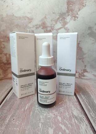 Кислотний пілінг для обличчя the ordinary aha 30% + bha