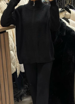 Прогулочный костюм рубчик на флисе турция 3 цвета  874ми