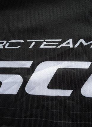 Велофутболка велоджерси scott rc team black grey cycling jerseys (xl)6 фото
