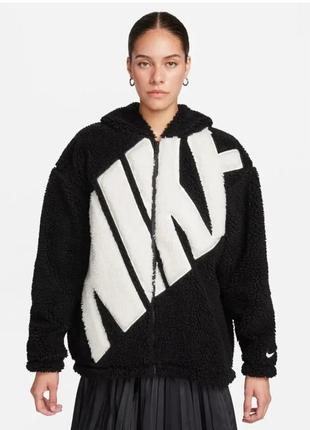 Куртка женская nike w nsw logo sherpa оригинал