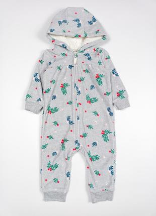 Комбінезон флісовий для дівчинки