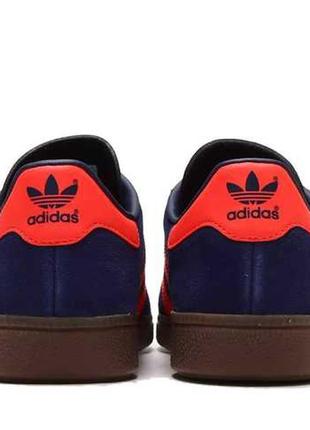 Замшевые мужские кеды adidas originals munchen 45-46 размер9 фото