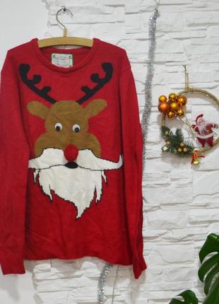 🎄 новорічний /різдвяний светр  merry cristmas❗ 🎄 🎅9 фото