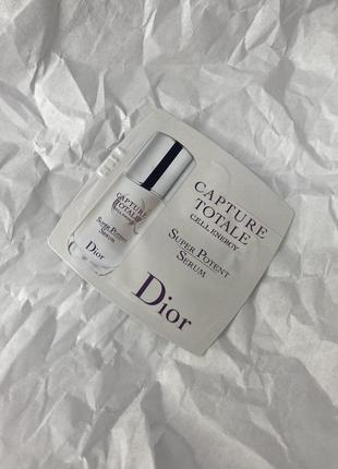 Омолоджувальна сироватка для обличчя dior capture totale c.e.l.l. energy super potent serum