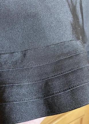 Чорне ефектне бандажне стрейчеве плаття 42-44 р7 фото