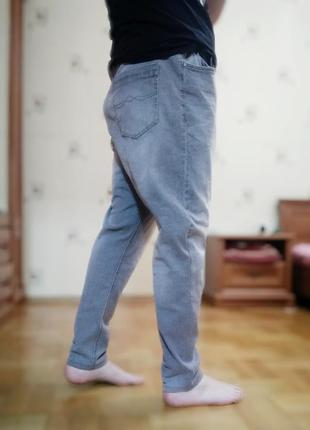 Джинси сірого кольору, справжній плотний джинс від  c&a3 фото