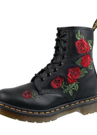 Кожаные ботинки унисекс - dr. martens1 фото